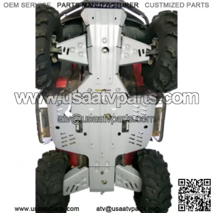 Full Alloy Skidplate Kit for Suzuki King Quad 500/700