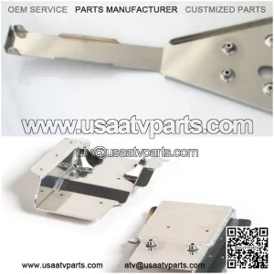 Full Chassis Glide & Swing Arm Skid Plate Gaurd Combo YAMAHA YFZ450R 2009-20