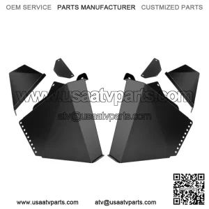 Aluminum Half Lower Door Panel Inserts For CFMOTO Z-Force 500 800 1000 2014-2023