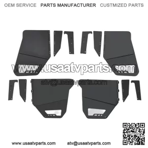 Heavy Duty Aluminum Front & Rear Half Door For CFMOTO UForce 1000 XL 2022-2025