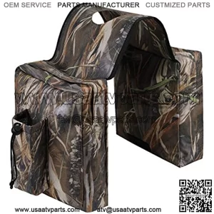 ATV UTV Snowmobile Motorcycle Cargo Pocket Tank Storage Saddle Bags Waterproof
