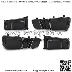 UTV Front &Rear Side Storage Door Bags For Can Am Maverick X3 Max R 2017-2022 23