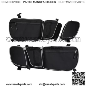 UTV For Can Am Maverick X3 /R/MAX Turbo R Front Side Door Storage Bags 2017-2023
