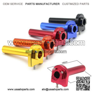 7/8" 22mm Turn Twist Throttle Grip Hand Handle Bar Motorcycle ATV Universal