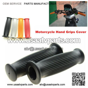 Motorcycle Hand Grips Handle Bar Grip Rubber Cover For Dirt Pit-Bike ATV Scooter