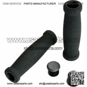Foam ATV ATC Quad Grips 7/8" Handlebars For Polaris Honda Suzuki
