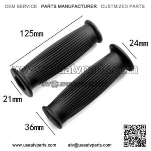 Pair Hand Grips Handle Bar Grip Cover For Pocket Dirt Pit-Bike ATV Motorcycle