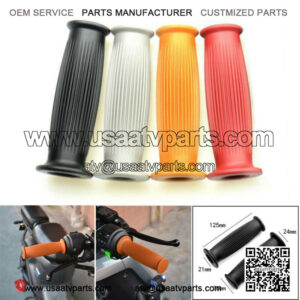 Rubber Motorcycle Hand Grips Pro Handle Bar Grip For Pocket Dirt Pit-Bike ATV