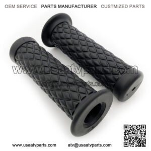 7/8" Motorcycle Hand Grips Bar End Handlebars Gel For Cafe Racer Dirt Bike Atv