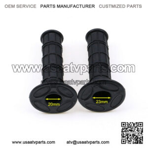 Pair Soft 22mm 7/8" Hand Grips Handle Bar For Motorcycle Dirt Pit Bike ATV Quad