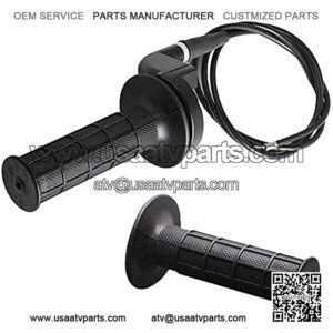 Throttle Handle and Grip Cable for ATV/ATC Dirt Mini Baja Bike Mb165 Mb200 5.5/6.5hp 196cc 200cc Doodlebug Bike (50 Inch)