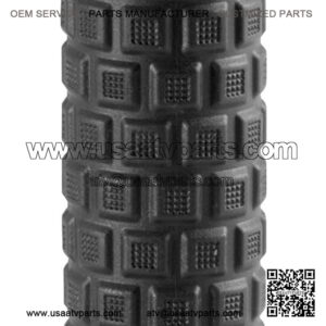 Pillow Top Lite ATV Grips - Black/Grey/Black