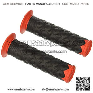 der Grips SL/TR/B SLT Slim Line Grips for ATV, Watercraft, Snowmobile Black/Red