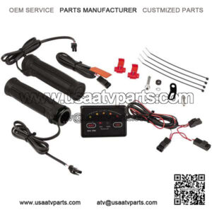 Heat Demon ATV Heated Grip Kit with Dual Zone Controller