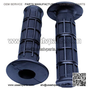 7/8" Universal Motorcycle Hand Bar Grips Hand Grips Handle Grips for ATV Polaris Arctic Cat Suzuki Yamaha Dirt Bike - Black universal Non Slip Rubber Bar End