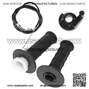 7/8" Twist Throttle Handle Grip Cable for Dirt Bike Quad ATV Pit 50cc 125cc 150