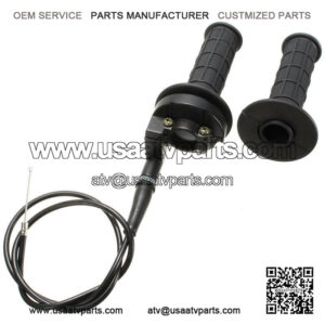 Twist Throttle Grip + Cable 50cc 125cc 150 250 Dirt Bike Quad ATV Pit Dirt bikes
