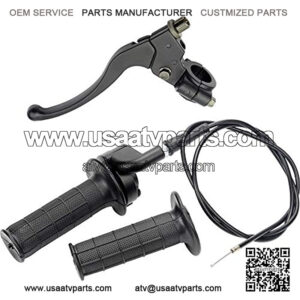 22mm Mini Bike Throttle Cable,50 90 110 125cc ATV Quad Pit Bike Dirt Bike Doodlebug Mini Bike Twist Throttle Accelerator Handle Grips