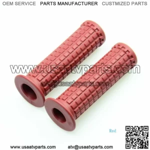 rubber hand cover red motorcycle handle grip cover