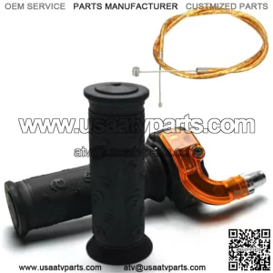 22mm electric bicycle twist throttle grips 3 pin handle bar