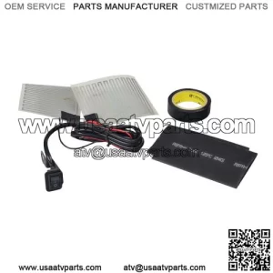 12 Volt Heated Grip Pad Kit for Scooters, ATVs, & Dirt Bikes