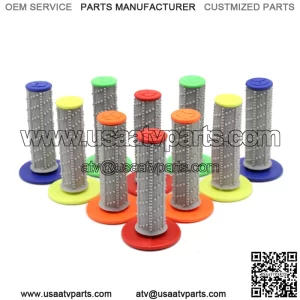 Off-road motorcycle accessories KTM EXC125XC modified two-color handle set CRF non-slip KLX universal handle glue