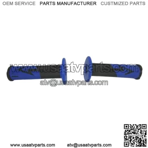 Handle grip ATV black blue