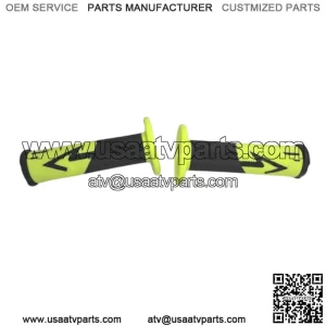 Handle grip ATV black yellow