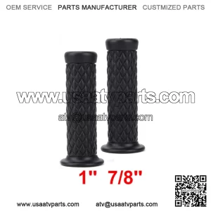 22mm 7/8" Hand Grips Handlebar For Honda Kawasaki Suzuki  ATV Dirt Street Bike  (For: Honda)