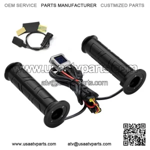 X-ATV heated grips with heated thumb throttle (AT-08318-X)