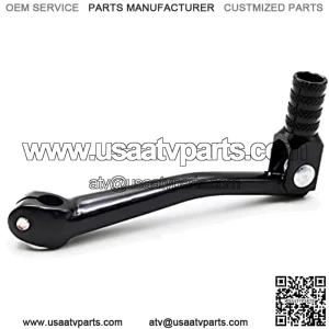 Folding Gear Shifter Shift Lever, PRO BAT, CNC Aluminum Gear Shifter Shift Lever for XR50 XR80 CRF50 CRF70 50cc-125cc Pit Dirt Bike Motorcycle, Black