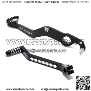 CNC Forged Gear Shift Lever & Brake Pedal For Yamaha Raptor 700 YFM700 2006-2023