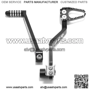 CNC Aluminum Gear Shift Lever & Rear Brake Pedal for Yamaha Blaster 200 YFS200 1988-2001
