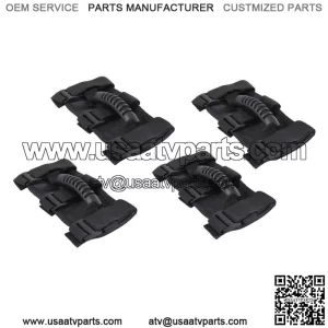 Pair PREMIUM Roll Bar Grab Handle Handles Black for Can-Am Maverick X3 Max R (For: More than one vehicle)