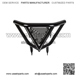 Front Bumper Proctector Aluminum Black For Yamaha 660 660R (For: Yamaha 660R)