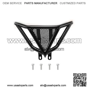 Front Bumper Grab Bar Black For Yamaha 700 700R YFM 2006-2024 (For: More than one vehicle)