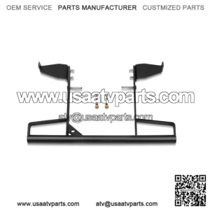 Rear Steel Wide Grab Bar Bumper For Yamaha 06-20 700 700R YFM700 Black (For: More than one vehicle)