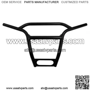 Sport Front Bumper for Polaris RZR 800 / 800 S / 800 4 - WRINKLE BLACK