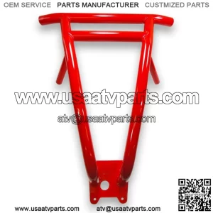 Pro Race Steel Tube Rear Bumper for Polaris RZR XP 1000 XP4 Turbo 2019-up Red (For: Polaris)