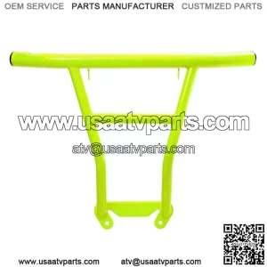 Racing Rear Bumper Venom Green For Polaris Scrambler XP 850 1000 2014-2019 (For: Polaris)