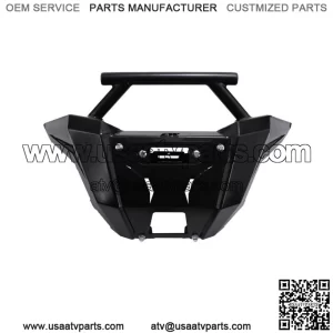 Heavy Duty Front Winch Bumper Skid Plate for Polaris RZR PRO R TURBO R 4 2022-23 (For: Polaris)