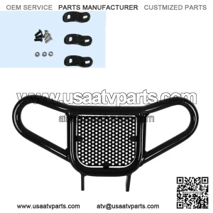 For Honda TRX 400X TRX 400EX TRX 450ER TRX 450R Front Bumper ATV Black 1999-2014