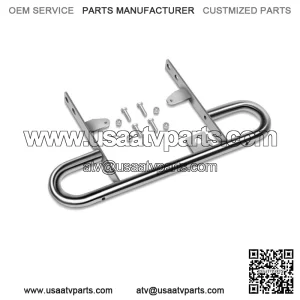 For 2004-2013 Yamaha YFZ450 ATV Rear Wide Grab Bar Bumper Chrome Carrier