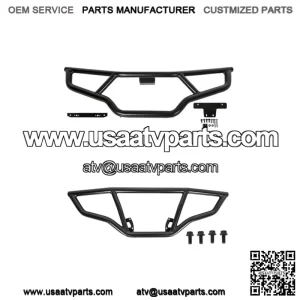 Polaris Sportsman 570 EPS (2016-2020) Front & Rear Brush Guard Bumper Set - Heavy-Duty Protection