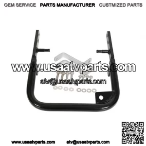 Yamaha Raptor 700/700R (2006-2024) Black Aluminum Rear Grab Bar Bumper - ATV Upgrade