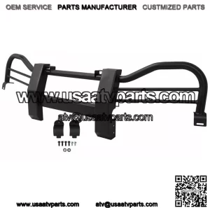 2015-2023 Kawasaki Mule Pro FX/FXT/DX/DXT Steel Bumper Brush Guard - Black Finish