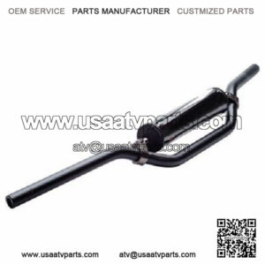 T-10 Aluminum 7/8" Handlebar ATV SPORT BEND BLACK/RED handlebars handle bars