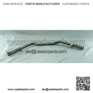 7/8" Motorcycle Steel Handle Bar Dirt Pit Bike ATV Quad w/grips & throttle cage