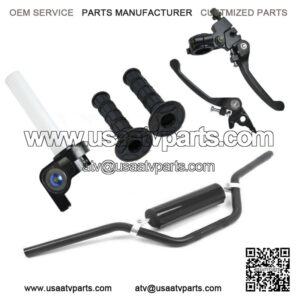 7/8'' Handlebars Throttle Grips Brake Clutch Lever Motorcycle Dirt Pit Bike ATV