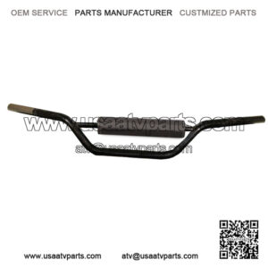 MSR carbon steel Handlebars Atv low Black 110444